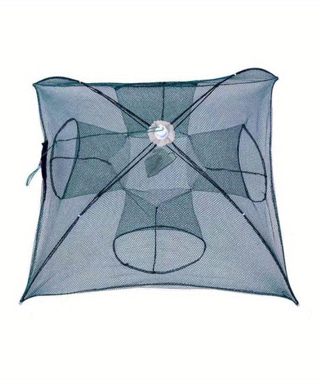 1pc Foldable Hexagonal Umbrella Fishing Net: Catch Minnow, Crayfish, and Crabs Effortlessly!