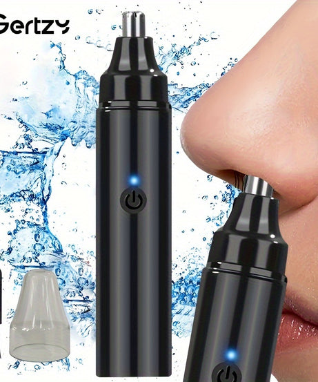 [GERTZY Ear Trimmer] GERTZY Rechargeable Ear And Nose Hair Trimmer | Painless Eyebrow Facial Hair Removal Nose Clipper for Men and Women | Father's Day Gift, USB Electric