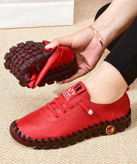 Women's / Round-Toe Flat Shoes with Spoils Accent - Casual Comfortable All-Season Sneakers, PVC Sole & Soft, Breathable for Square Dance, Casual Attire -  Upper (North America/Europe Style)