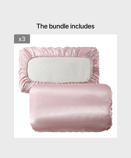 2pcs Soft And Breathable Satin Pillowcase With Elastic Cord - Perfect For A Comfortable Sleep In Your Bedroom