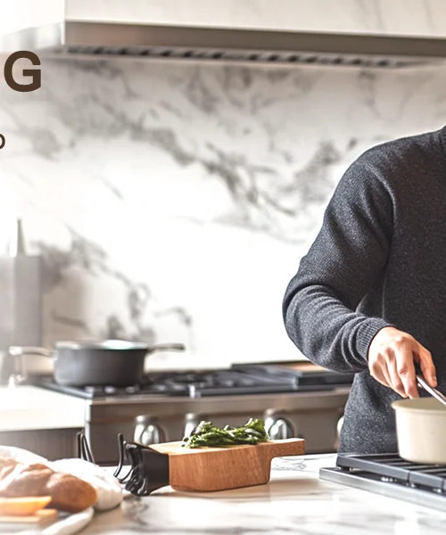 21 Piece Pots and Pans Set Non-Stick, Astercook Ceramic Cookware Set with Sensor Handles, Milky white