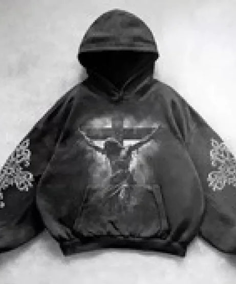 Hooded Printed Hip Hop Y2G Streetwear Sweatshirt