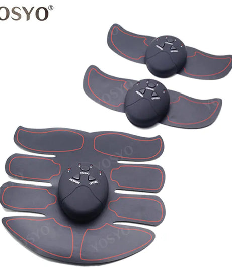 EMS Wireless Muscle Stimulator Trainer Smart Fitness Abdominal Training Electric Weight Loss Stickers Body Slimming Massager