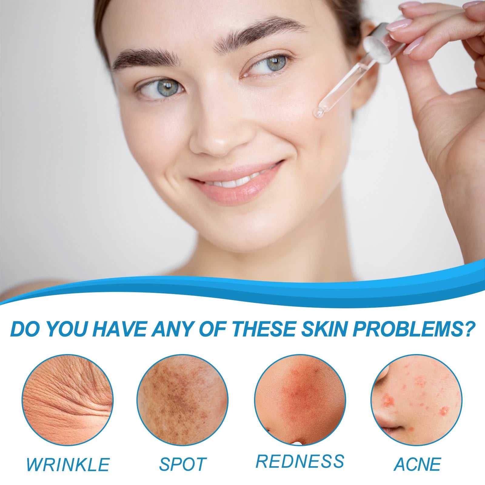 FCJ West&Month B5 Facial Serum Glow Serum for Home Use Spot Rejuvenation Anti-Aging Moisturizing Oily Dry Emu Oil Nicotinamide