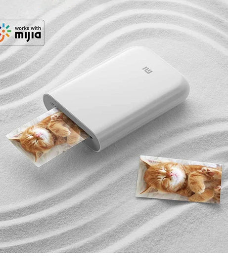 Xiaomi AR Printer 300dpi Portable Photo Mini Pocket With DIY Share 500mAh Picture Printer Pocket Printer Work With Mihome APP