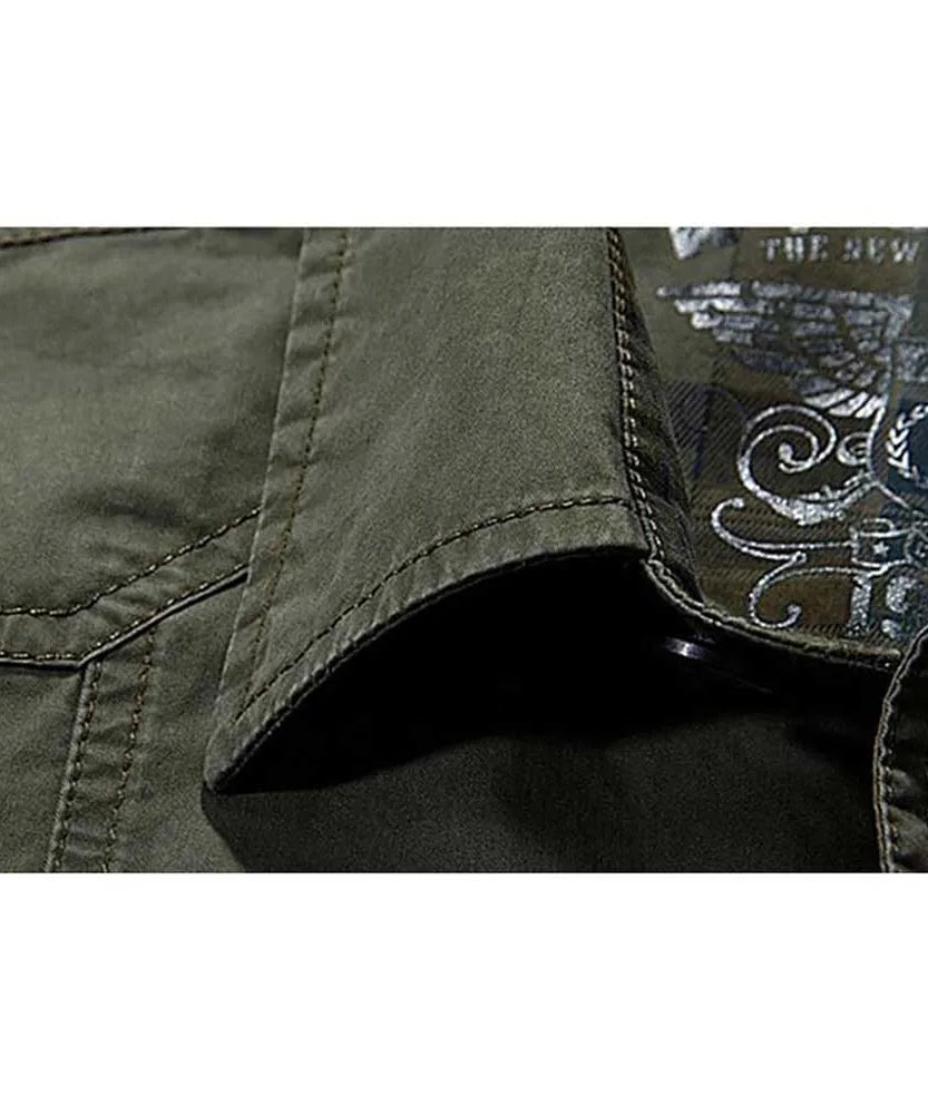 Fashion Cotton Casual Shirts Summer Men Plus Size Loose Baggy Shirts Short Sleeve Turn-down Collar Military Style Male Clothing