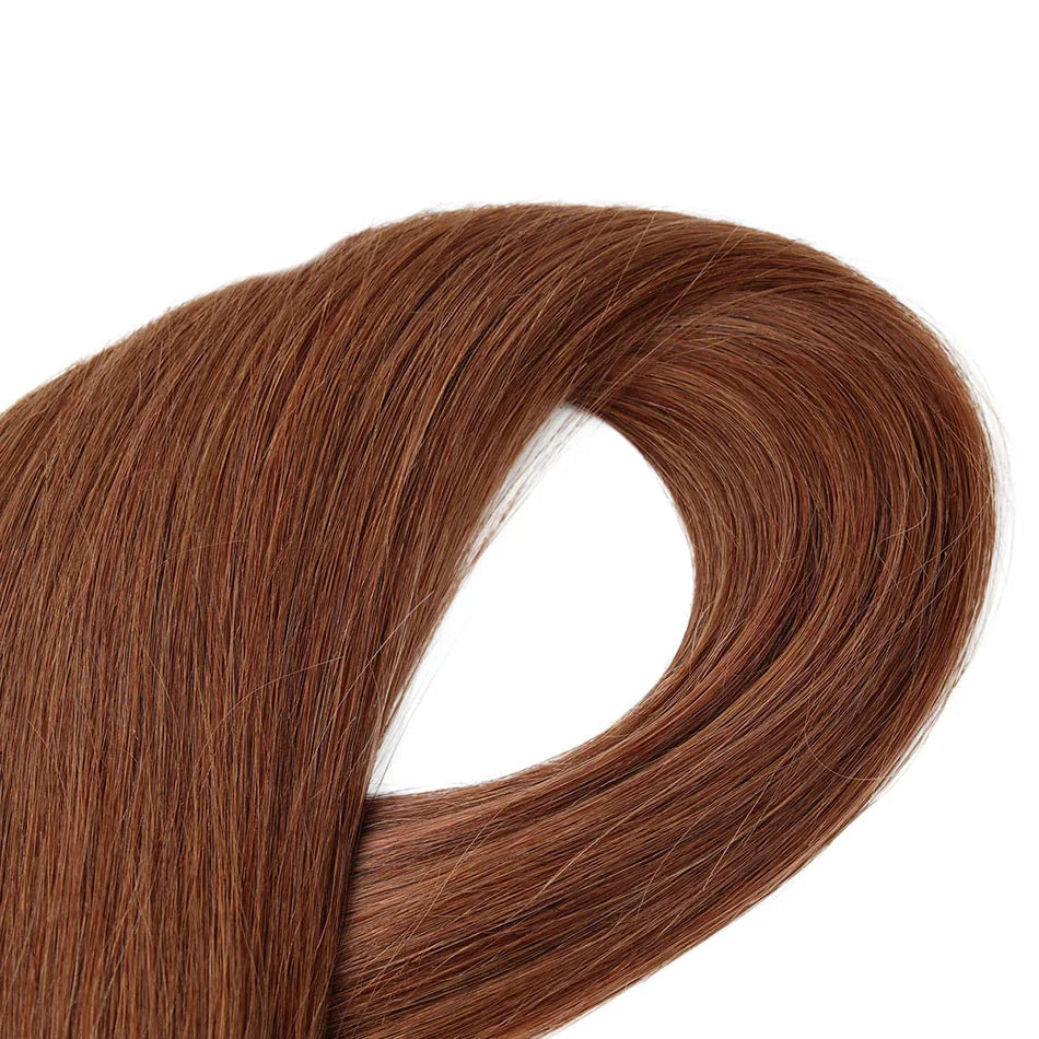 BHF 100% Human Hair Weaves Straight Russian Remy Natural Hair Weft 1piece 100g Black Brown Blonde Color Human Hair Extensions