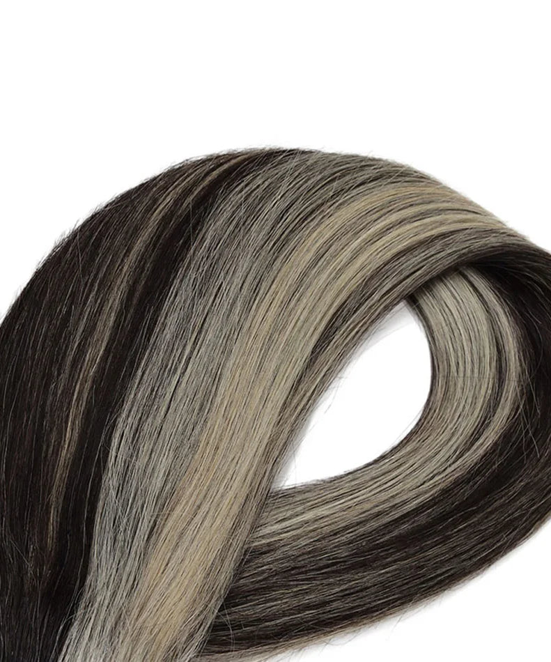 BHF 100% Human Hair Weaves Straight Russian Remy Natural Hair Weft 1piece 100g Black Brown Blonde Color Human Hair Extensions
