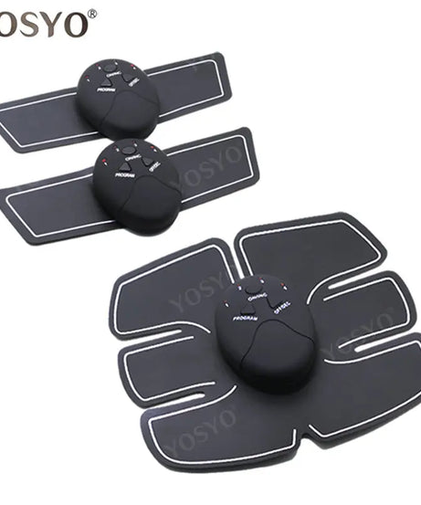EMS Wireless Muscle Stimulator Trainer Smart Fitness Abdominal Training Electric Weight Loss Stickers Body Slimming Massager