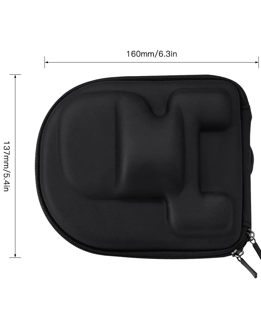 Fishing Reel Protective Case Water Resistant Hard EVA Box Pouch Built-in Anti-Pressure Sponge Baitcasting Wheel Bag Accessories