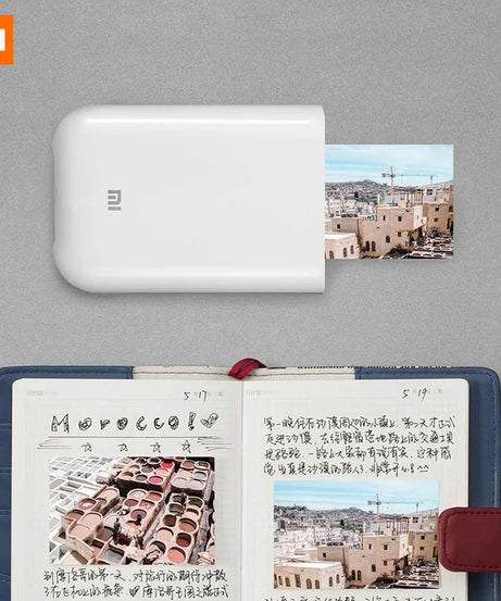Xiaomi AR Printer 300dpi Portable Photo Mini Pocket With DIY Share 500mAh Picture Printer Pocket Printer Work With Mihome APP