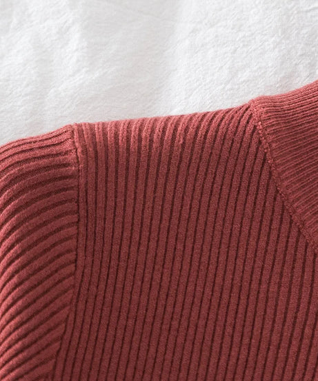 2025 women thick sweater pullovers khaki casual autumn winter button o-neck chic sweater female slim knit top soft jumper tops