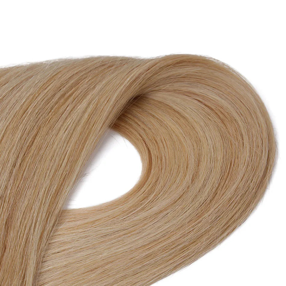 BHF 100% Human Hair Weaves Straight Russian Remy Natural Hair Weft 1piece 100g Black Brown Blonde Color Human Hair Extensions