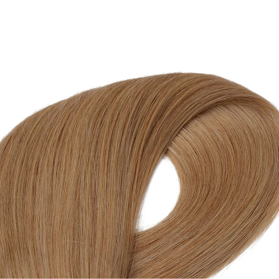 BHF 100% Human Hair Weaves Straight Russian Remy Natural Hair Weft 1piece 100g Black Brown Blonde Color Human Hair Extensions