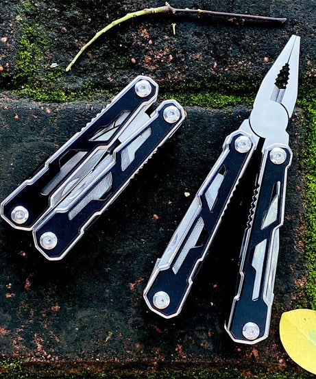 Outdoor Folding Multipurpose Tools Camping Portable Stainless Steel EDC Emergency Survival Knife Clamp Hiking Equipment