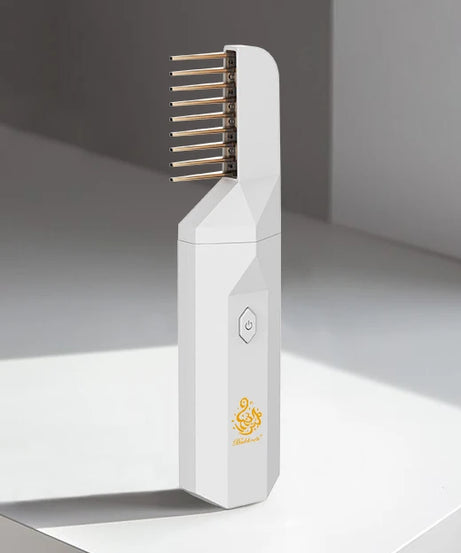 Bukhoon Original B26 Arabic Electronic Hair Incense Burner Mubkhar Portable Comb USB Bakhoor Censer Ramadan Muslim