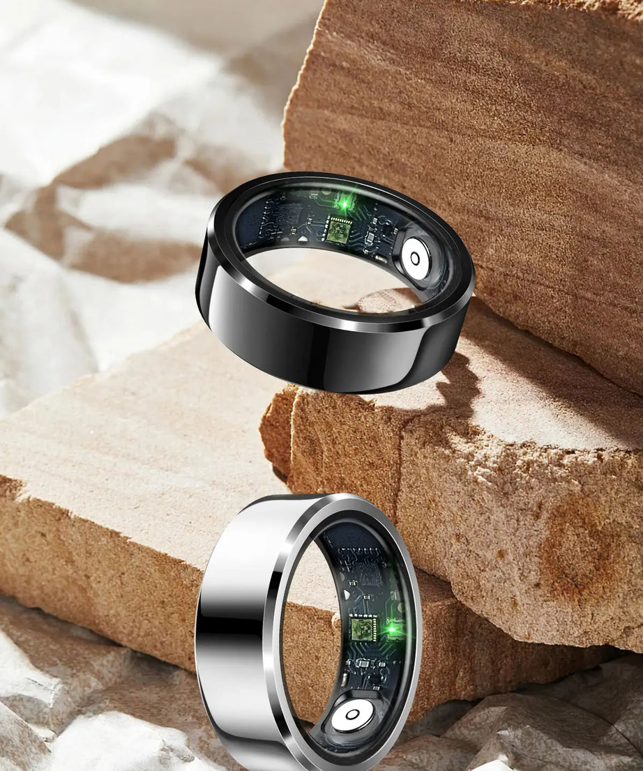 2025 Couple smart health ring,Sleep,Heart Rate,Oxygen Tracker,IP68 Waterproof,R6Pro smart ring for women and men rings for Gifts