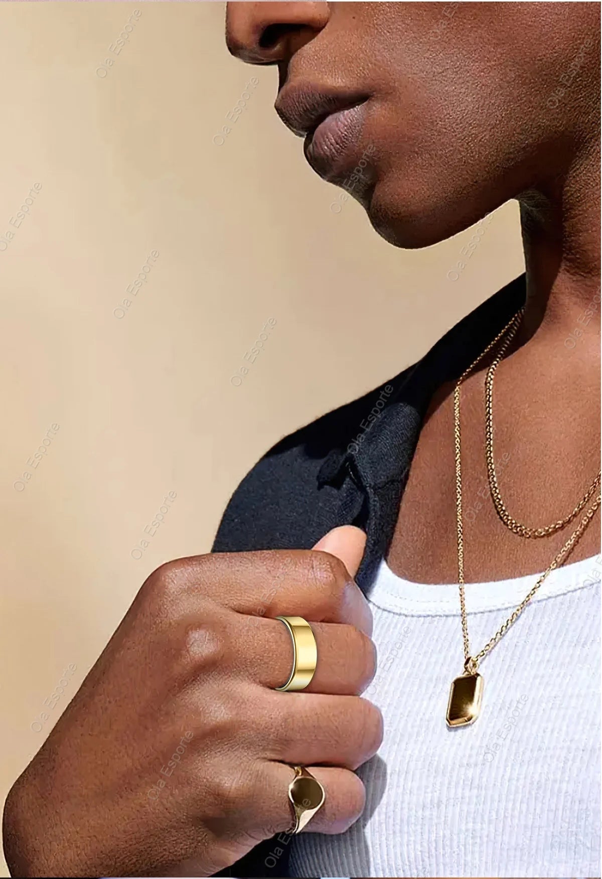 2025 New Smart Ring Men Women, Heart Rate Blood Oxygen and Sleep Monitor Smartring IP68 & 5ATM Waterproof, Multi-sport Mode Ring