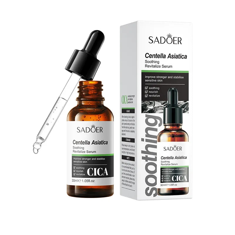 1/3pcs SADOER Salicylic Acid Centella Asiatica Hyaluronic Acid Serum for Face Moisturizing Hydrating Facial Essence 30ml