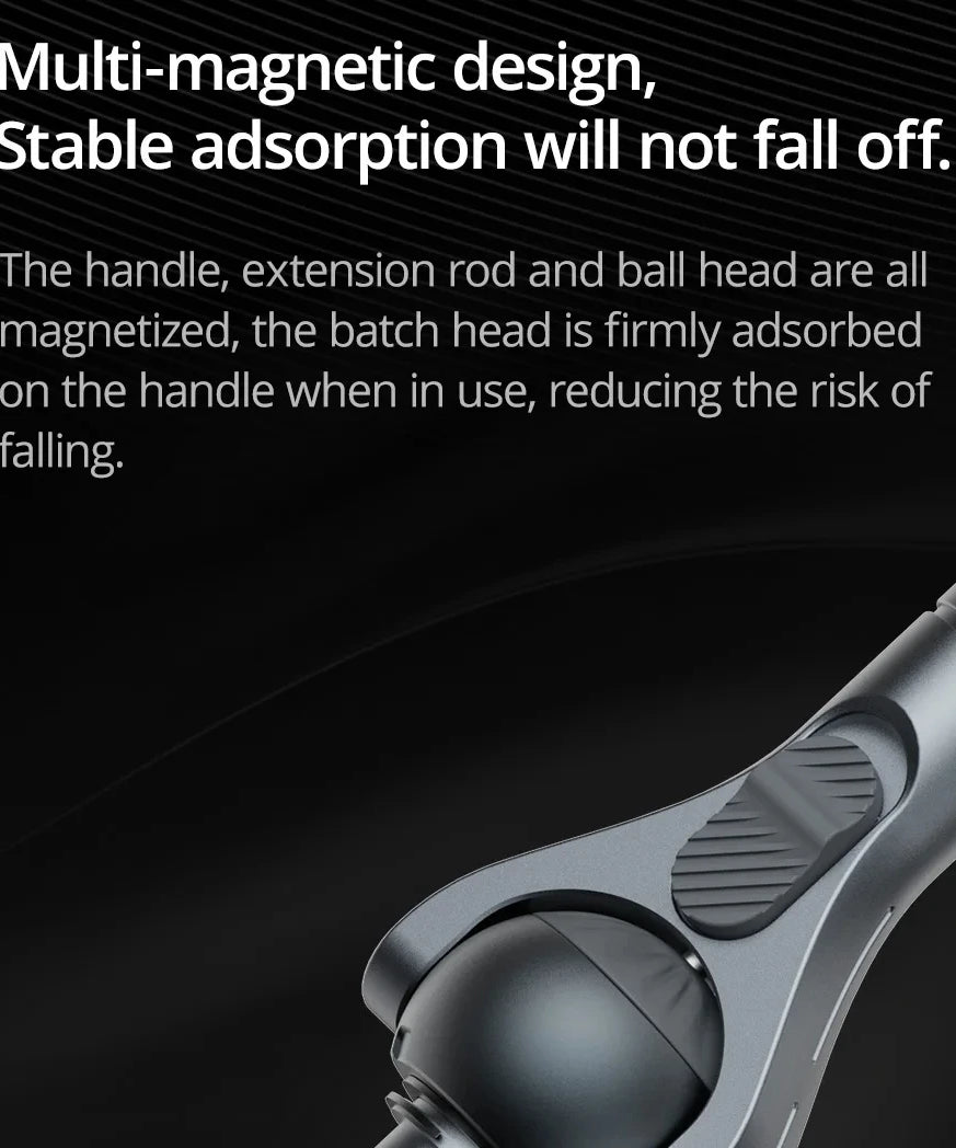 Atuman Magnetic Ratchet Screwdriver Set 40 in 1 Portable Precision Repair Tool Kit for Furniture Computer Bicycle