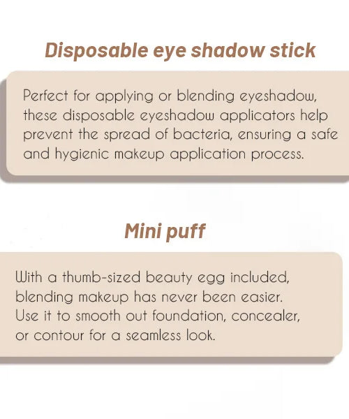 Travel Makeup Brush Set Small Portable With LED mirror and 14 pcs Makeup Brushes For Women Beauty Makeup Kit And Storage Box