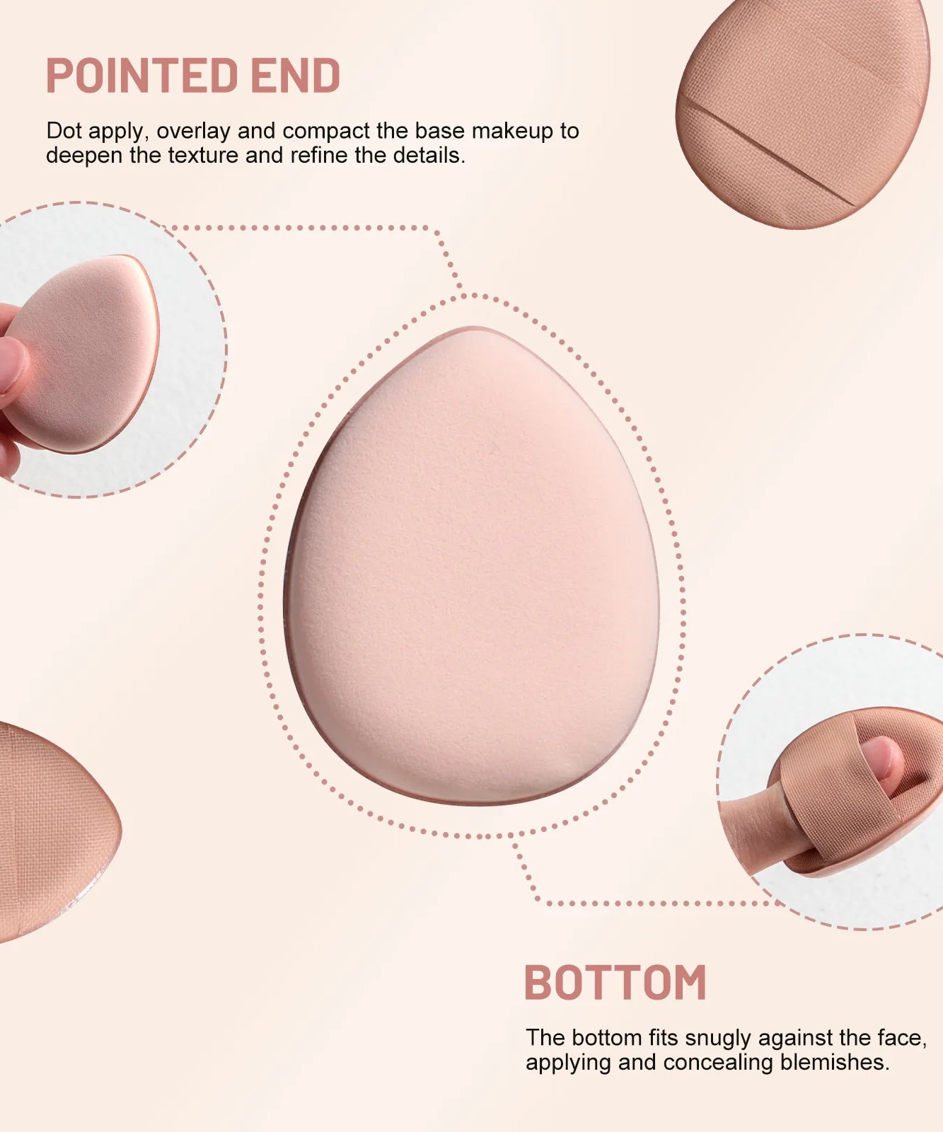 Travel Makeup Brush Set Small Portable With LED mirror and 14 pcs Makeup Brushes For Women Beauty Makeup Kit And Storage Box