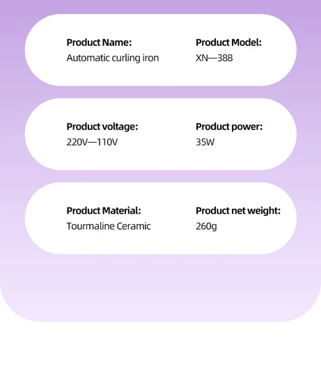 Automatic Hair Curler 28mm/32mm Large Wave Curling Iron Anion Fast Heating Professional Styling Curlers Curling Wand Hair Waver