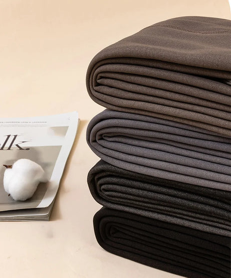 Thermal Stockings Women Fleece Lined Tights Warm Winter High Waist Sexy Translucent Black Pantyhose Thermal Legging Tights Women