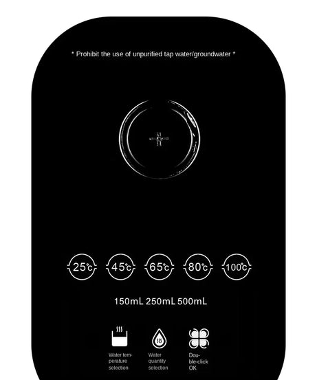 3s Instant Hot Water Dispenser,Baby Bottle Formula Dispenser,Bottled Water Dispenser,Water Warmer for Travel,Temperature Control