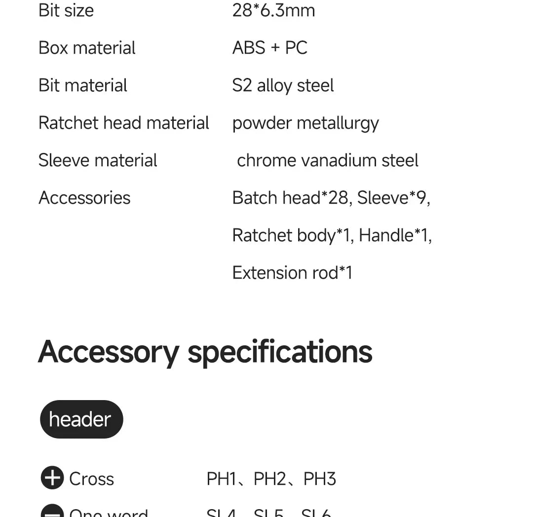 Atuman Magnetic Ratchet Screwdriver Set 40 in 1 Portable Precision Repair Tool Kit for Furniture Computer Bicycle