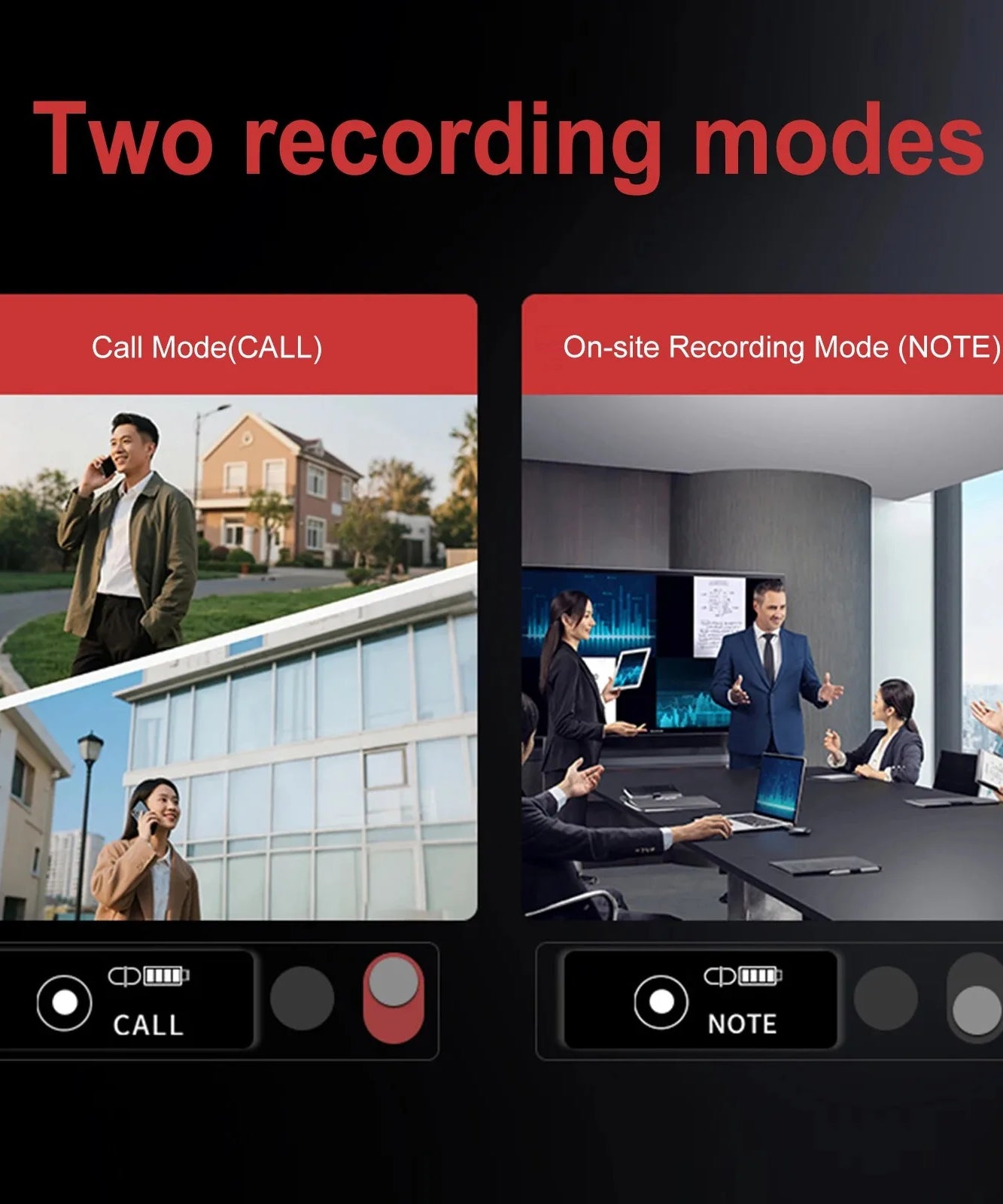 AI Voice Recorder, AI Notetaking Device for Meetings, Lectures, Calls, AI Transcription & Summarization Support 152 Languages