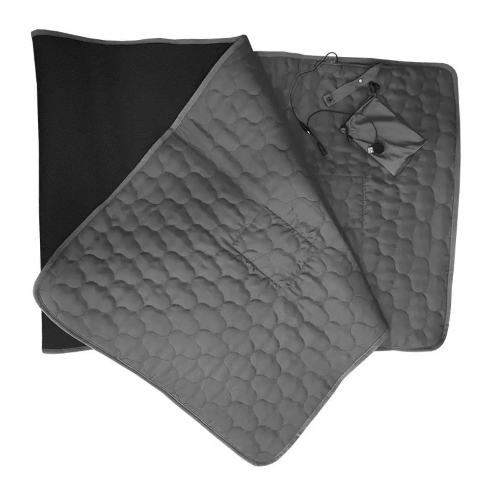 USB Heating Sleeping Mat,Outdoor Electric Heating Pads,3-Level Adjustable,Camping Tent Sleeping Mattress,Thermalpad Foot Warmer