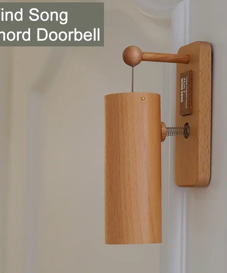 432Hz Door Opening Wood-made Doorbell Chime Music Chords Door Bell Chimes For Home Business Entrance Fridge Housewarming Gift