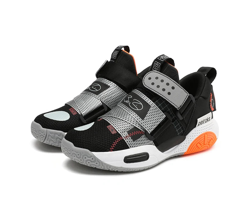 2024 New Children's Basketball Shoes For Boys Girls Non-slip Kids Sport Shoes Lightweight Outdoor Sneakers Trainers Footwear