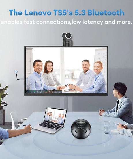 Choice Original Lenovo TS5 Bluetooth V5.3 Speaker Outdoor Long Endurance Loudspeaker Subwoofer Portable Surround Sound Player