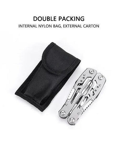 Outdoor Folding Multipurpose Tools Camping Portable Stainless Steel EDC Emergency Survival Knife Clamp Hiking Equipment