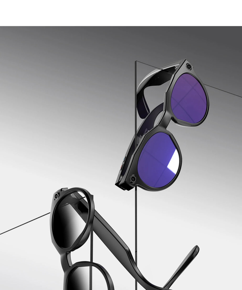 2026 New 4K HD AI Smart Glasses Men 800W Pixel Camera Bluetooth Call 4GB WIFI Transmission Voice Assistant Smart Glasses Women