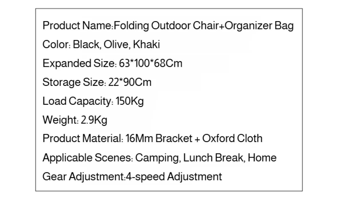 Portable Folding Chair Folding Recliner Curved Headrest Comfort Experience Easy Storage Lunch Foldable Recliner With Leg Rests