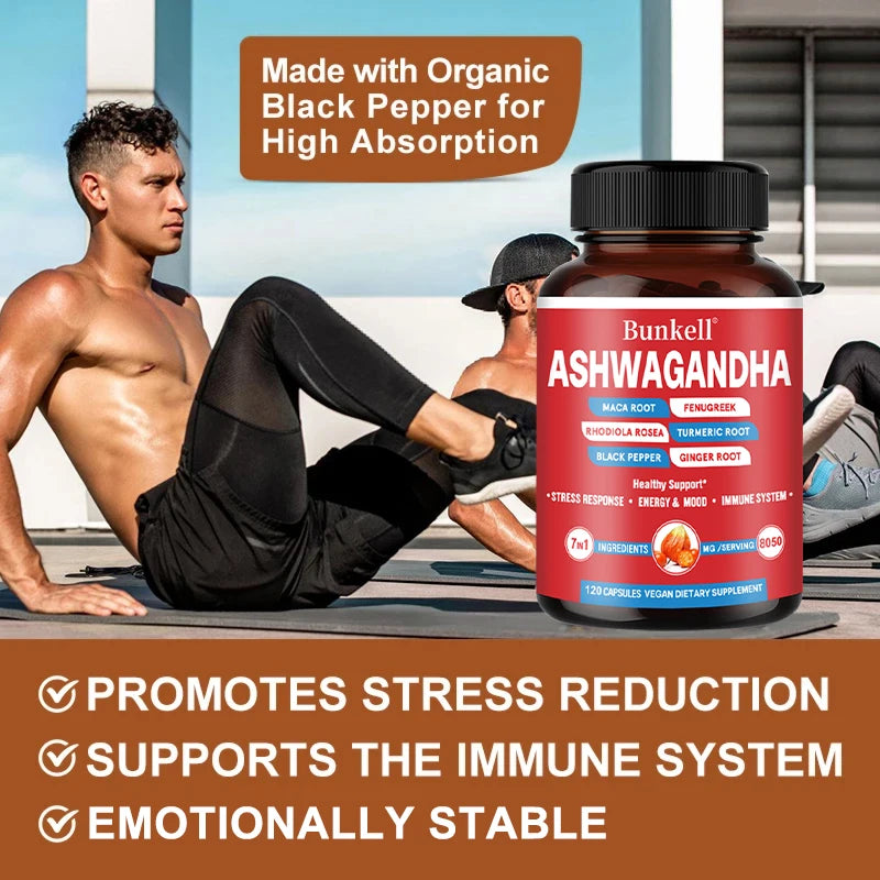 Men's Energy Supplement, Stamina & Vitality Supplement | Increase Muscle, Strength & Power