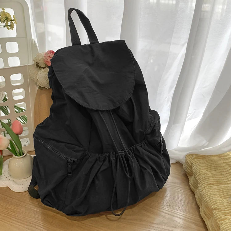 Men's folding backpack, suitable for hiking, traveling, and outdoor exploration, with large capacity for easy storage