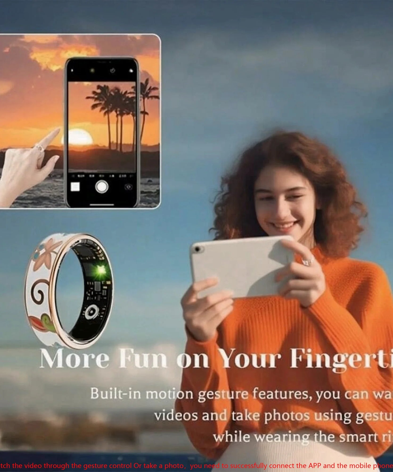 NEW Healthy Smart Ring 5 ATM Waterproof Wireless Call Heart Rate/Sleep/Blood Oxygen Monitoring For Xiaomi Android/IOS Men Women