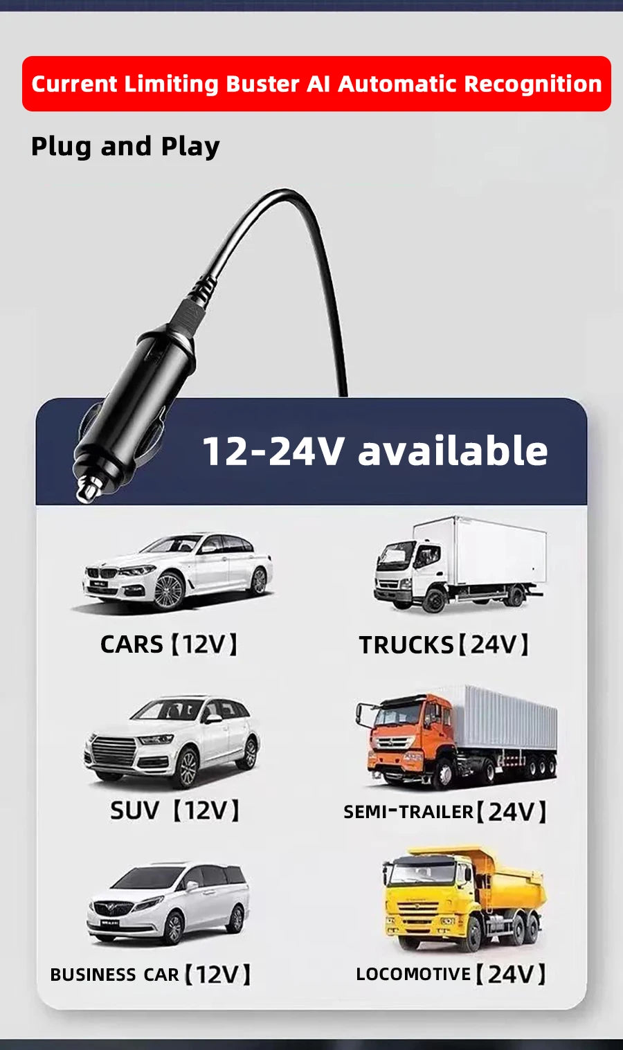 Electric Kettle 12V24V Portable Car Heating Cup 500ml Travel Heating Touch Screen Intelligent Adjustable Temperature Thermal Cup