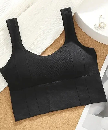 Breathable Sports Bra Anti-Sweat Fitness Top Women Seamless Yoga Bra Shockproof Crop Top Push Up Sport Bra Gym Workout Top