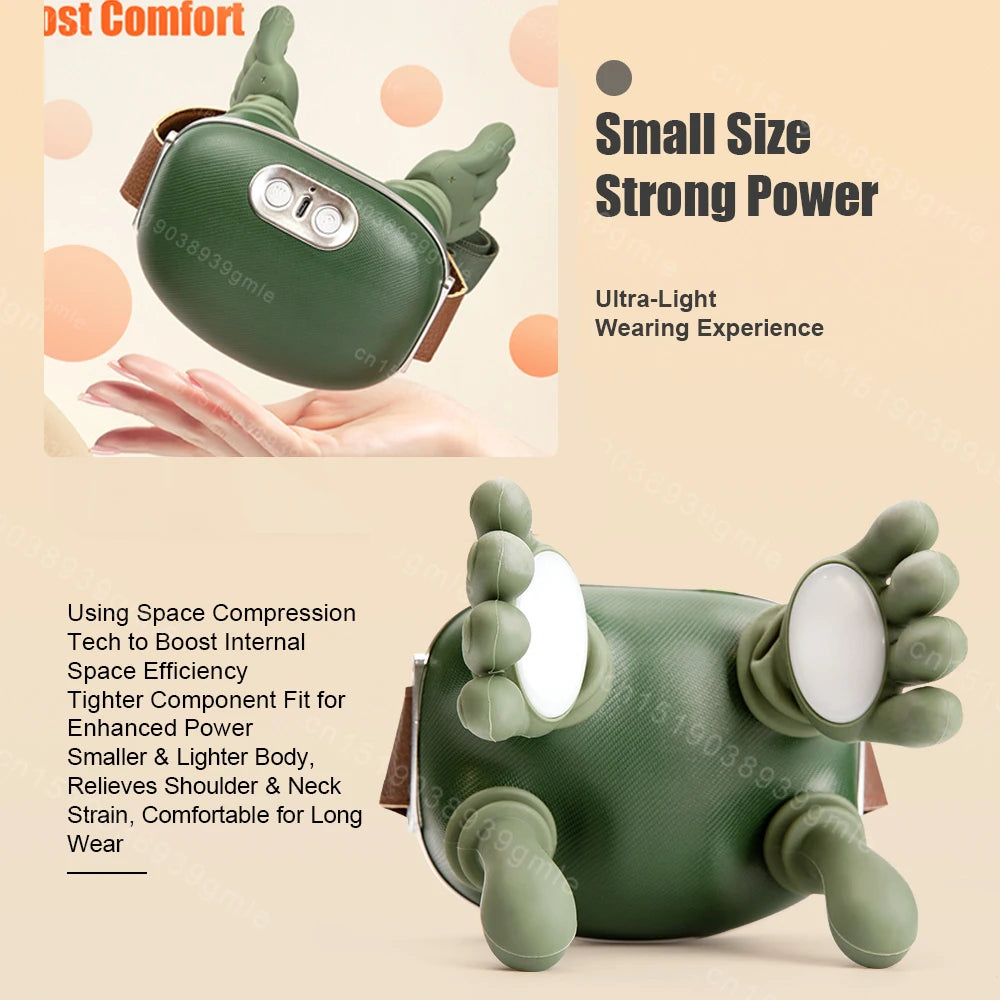 Electric Neck and Shoulder Massager Cervical Spine Massager Trapezius Kneading Muscles Back Massagers Pillow Relaxation