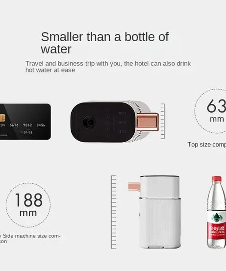 3s Instant Hot Water Dispenser,Baby Bottle Formula Dispenser,Bottled Water Dispenser,Water Warmer for Travel,Temperature Control