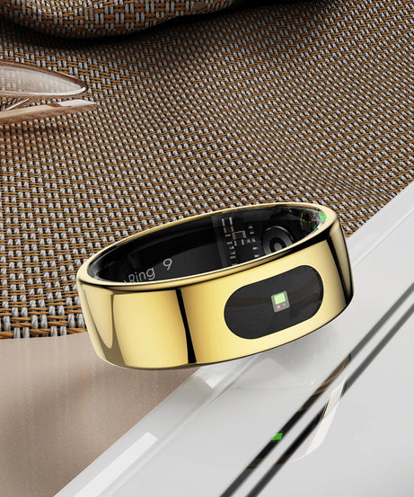 R08 Smart Ring For Men Women Touch Control Function Health Monitor IP68 5ATM Waterproof Skin Temperature Measure Smart Ring New