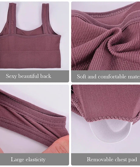 Breathable Sports Bra Anti-Sweat Fitness Top Women Seamless Yoga Bra Shockproof Crop Top Push Up Sport Bra Gym Workout Top