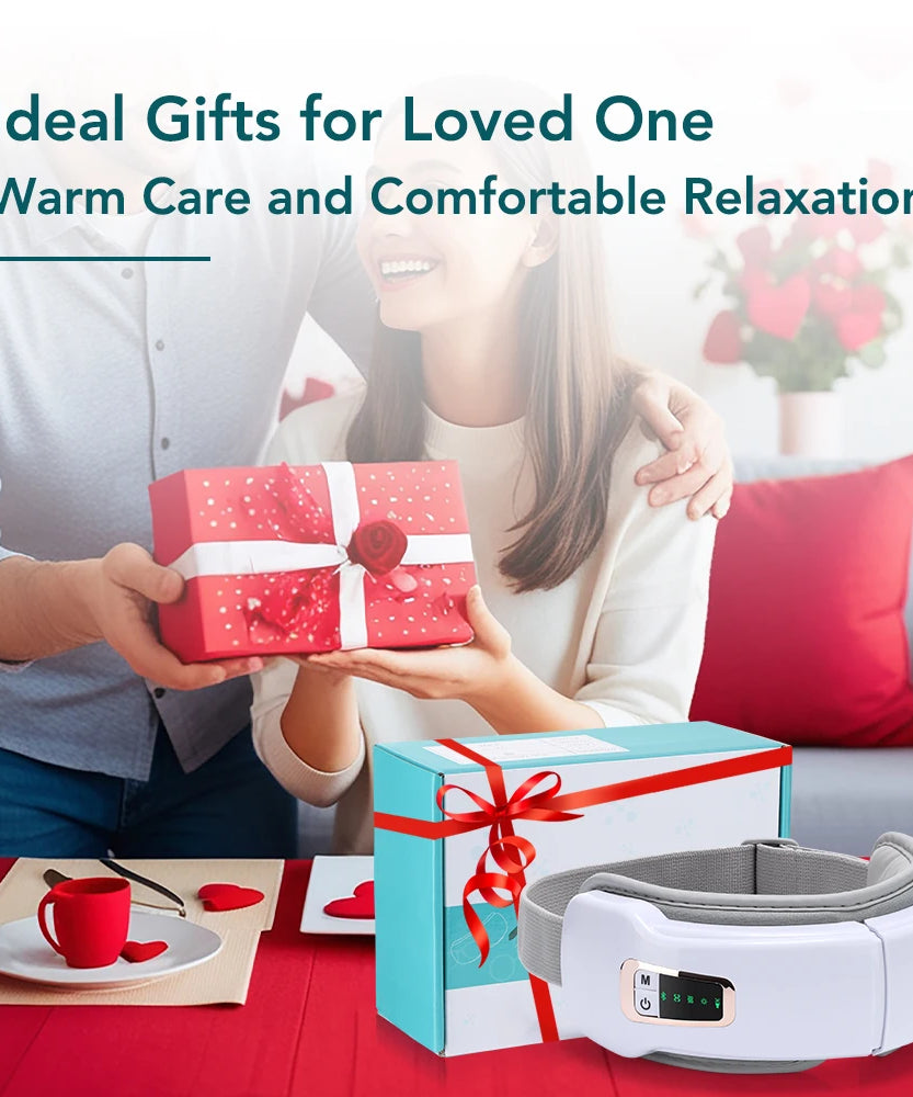 Eye Massager with Heat Smart Eye Care Device with Music for Migraines Relax Reduce Eye Strain Dark Circles Eye Bag Improve Sleep