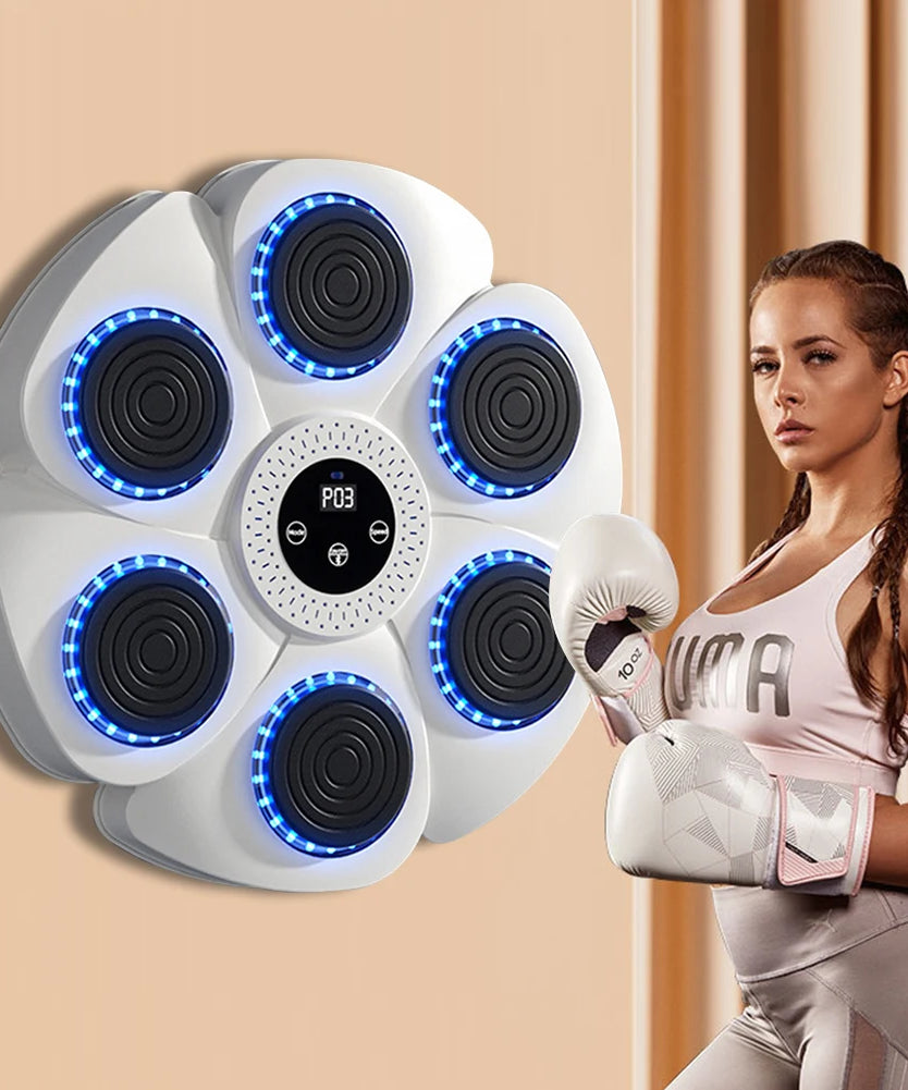 New Smart Music Boxing Machine Adult/Children Sports Fitness Boxing Trainer Home Exercise Response Training Boxing Wall Target