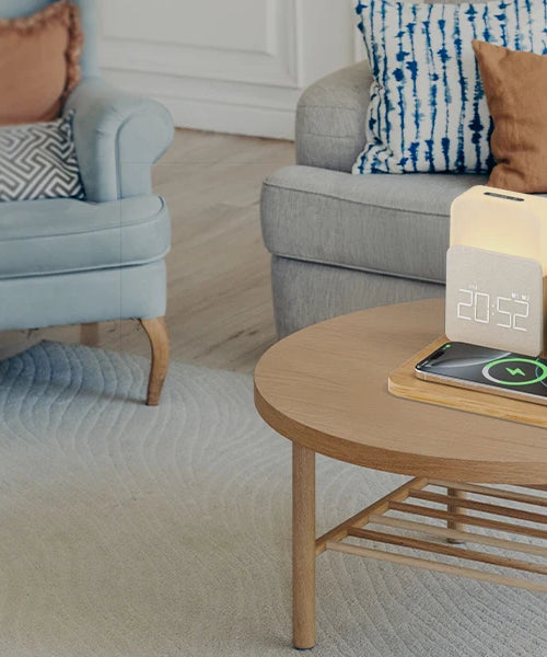 7-in-1 MagSafe Alarm Clock Charger-Wireless Station for iPhone 12-16/Samsung/Xiaomi/Huawei/Apple Watch/AirPods with Night Light